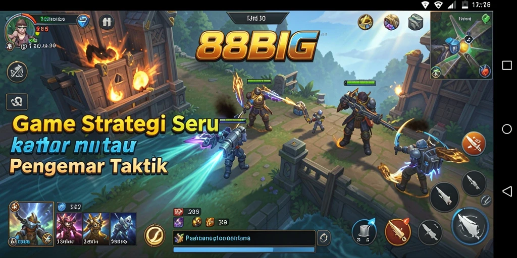 Tampilan gameplay <strong>88BIG</strong> yang seru dan strategis.