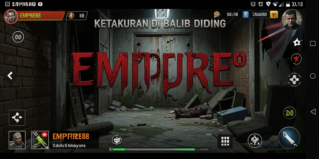 Tangkapan layar utama EMPIRE88 menampilkan suasana mencekam saat bermain.
