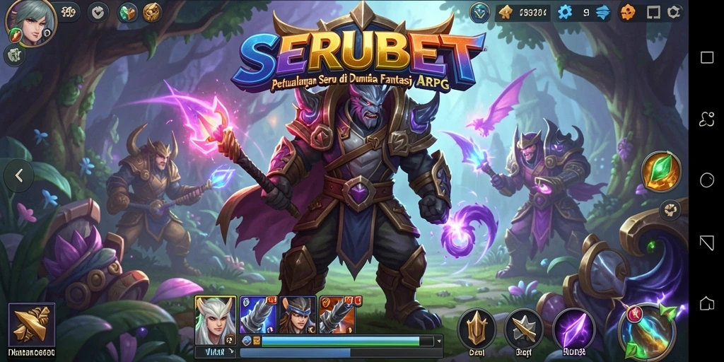Tampilan menarik dalam gameplay SERUBET ARPG yang menegangkan.