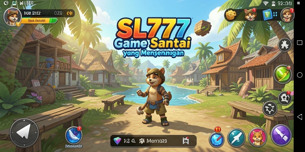 Tampilan menarik dan gameplay yang menyenangkan dalam SL777.