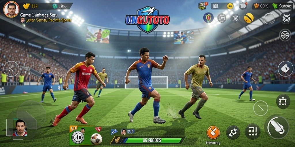 Tampilan gameplay UNGUTOTO yang seru dan penuh aksi.