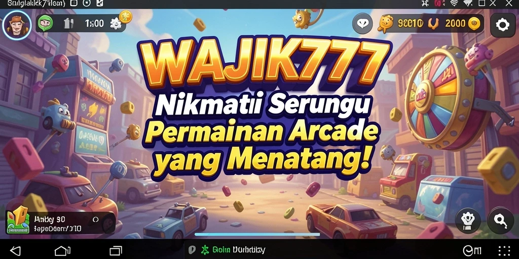 Screenshot gameplay WAJIK777 dengan tampilan seru dan menantang.